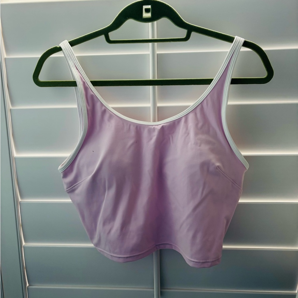 Lululemon Athletica Light Pink Tank Top